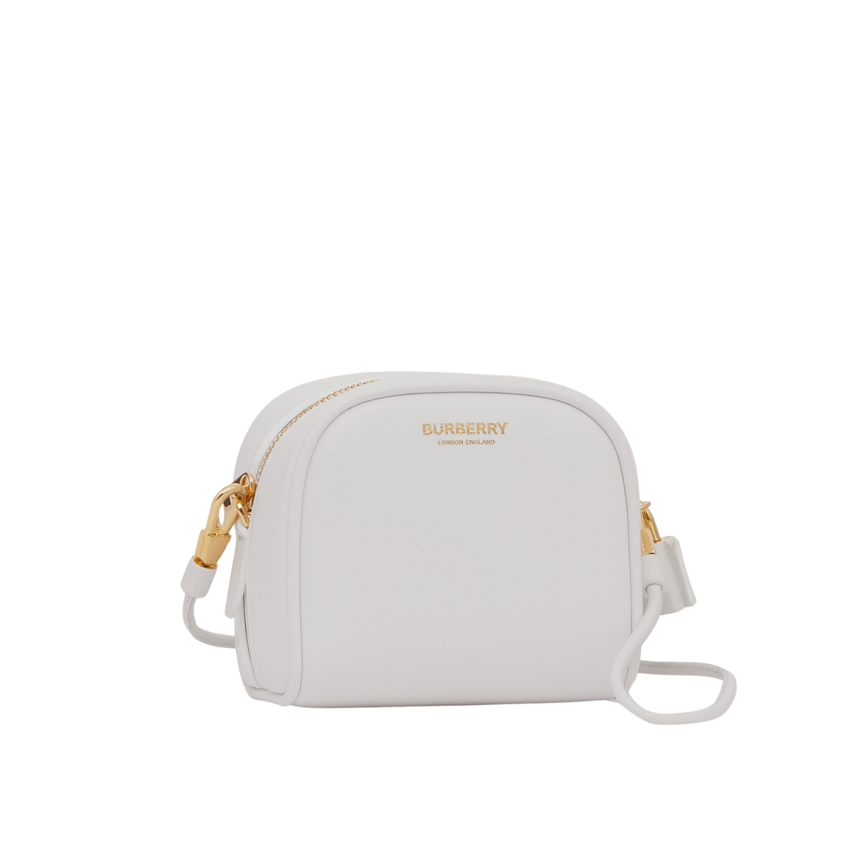 버버리-버버리 마이크로 가죽 큐브 백 화이트 Micro Leather Cube Bag Optic White 80330021 | 트렌비