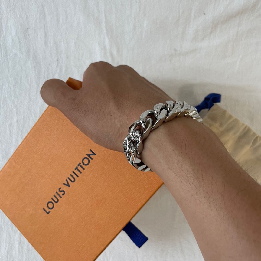 Louis Vuitton Chain Links Bracelet (M00306, M00305)