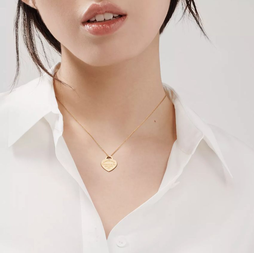 티파니앤코(Tiffany & Co) | 티파니앤코 리턴 투 티파니 하트 태그 팬던트 18K 골드 목걸이 60011443 | 트렌비