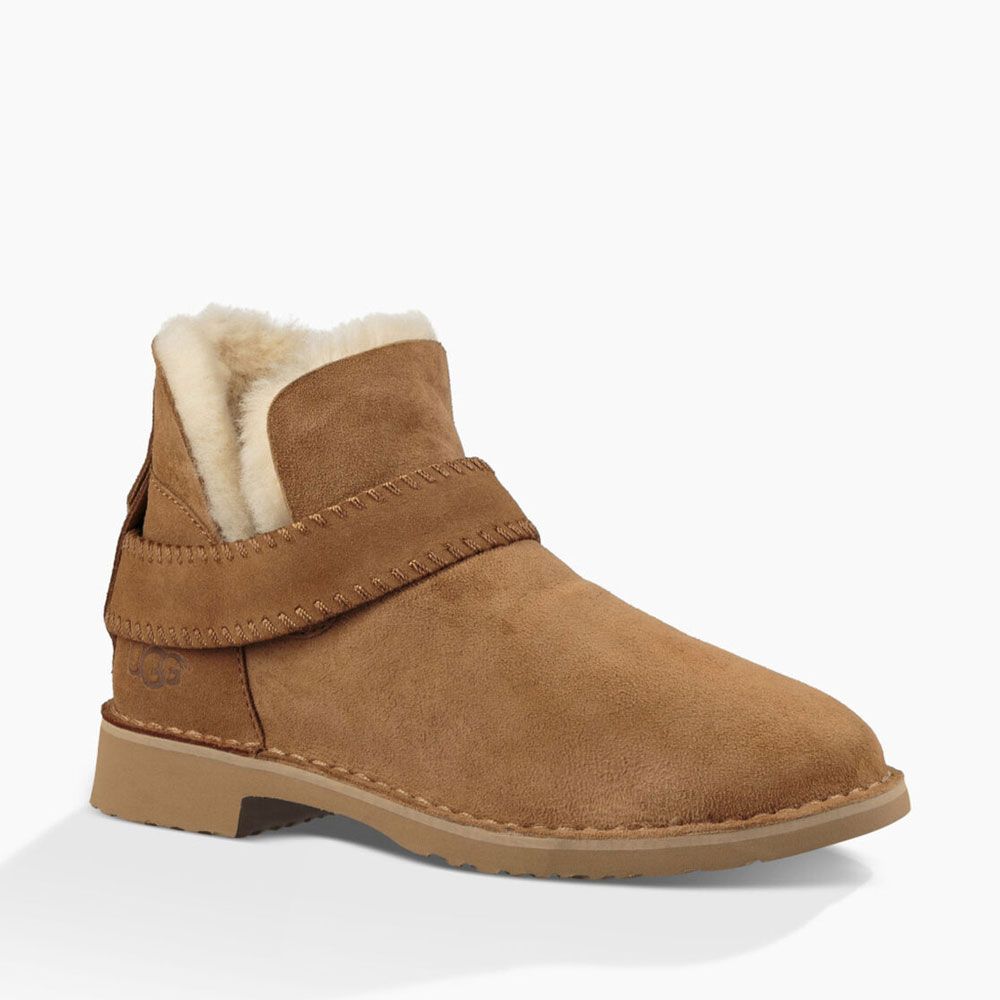 어그 맥케이 여성 앵클 부츠 1012358 체스트넛 UGG MCKAY