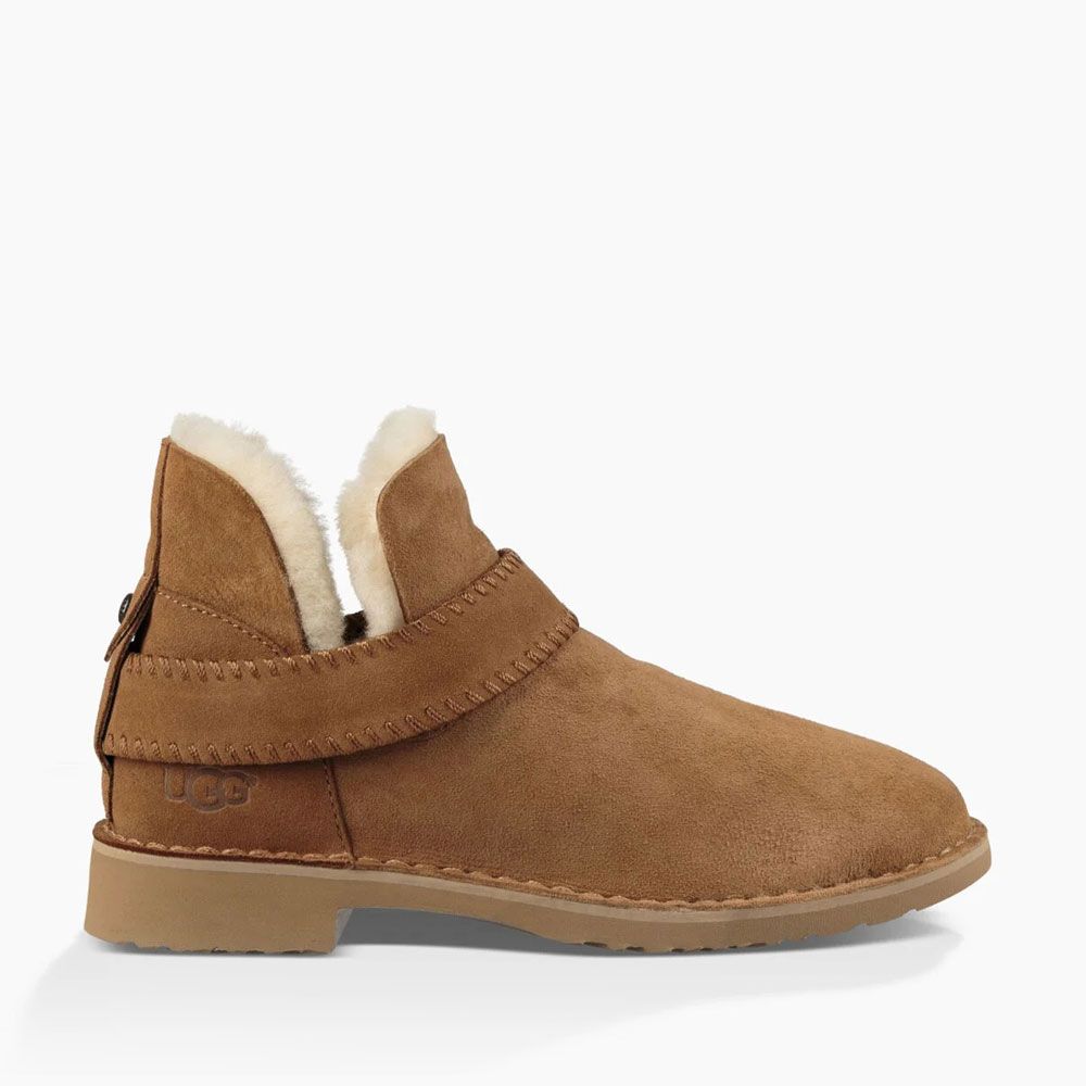어그 맥케이 여성 앵클 부츠 1012358 체스트넛 UGG MCKAY