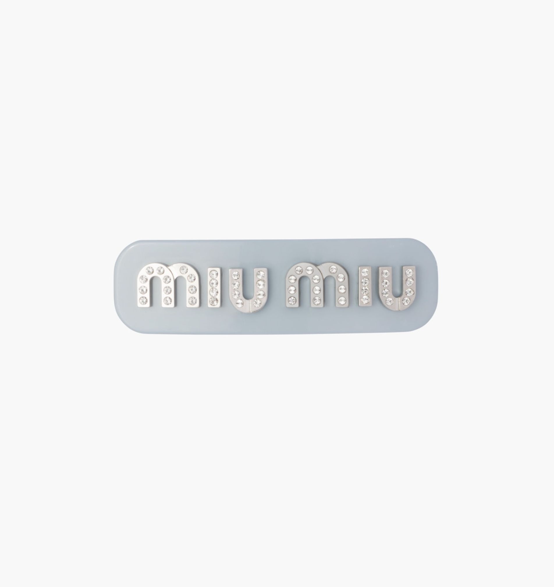MIU MIU 미우미우 메탈 헤어클립 집게 헤어핀 아스트랄 5IF071_2F4N_F03BW
