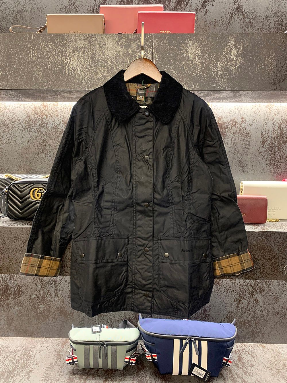 barbour athena quilted jacket