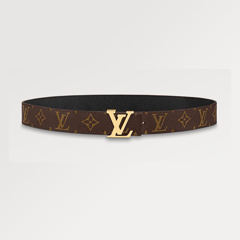 Louis Vuitton Lv Circle 25mm Reversible Belt In Rev Mng Bl
