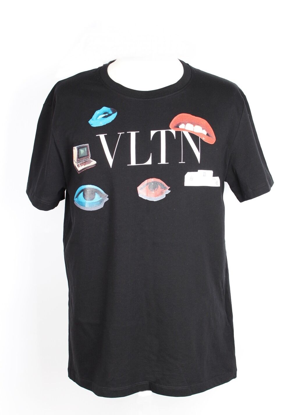 Valentino Black VLTN T-Shirt - M Size (Product Number Valentino Black VLTN T-Shirt - M Size (Product Number