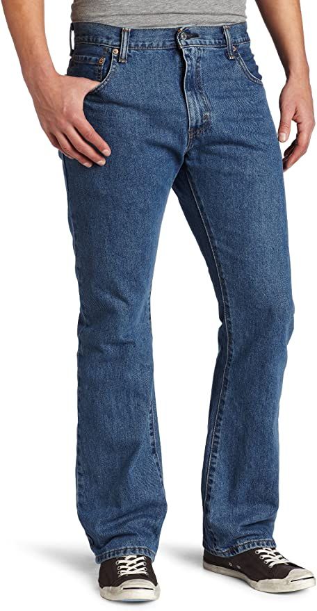 리바이스 517 부츠컷 청바지 Medium Stonewash