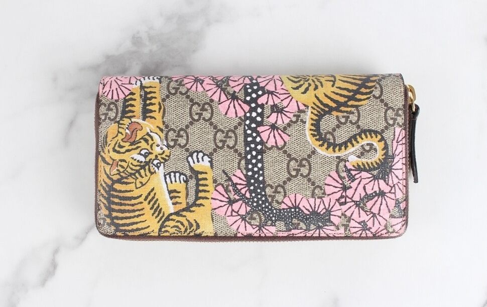 Gucci Bengal Tiger Zipper Long Wallet 12345 40406740 | eBay Gucci Bengal Tiger Zipper Long Wallet 12345 40406740 | eBay