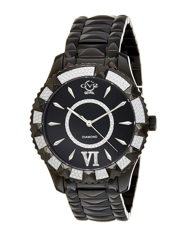 Gv2 women's gv2 best sale venice collection diamond watch