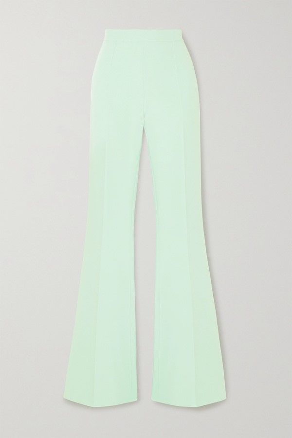 SAFIYAA Alexa stretch-crepe flared pants