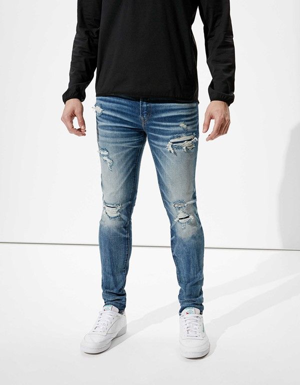 AE AirFlex+ Patched Skinny Jean