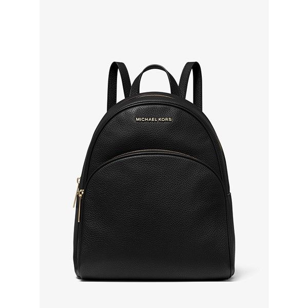 Abbey Medium Pebbled Leather Backpack