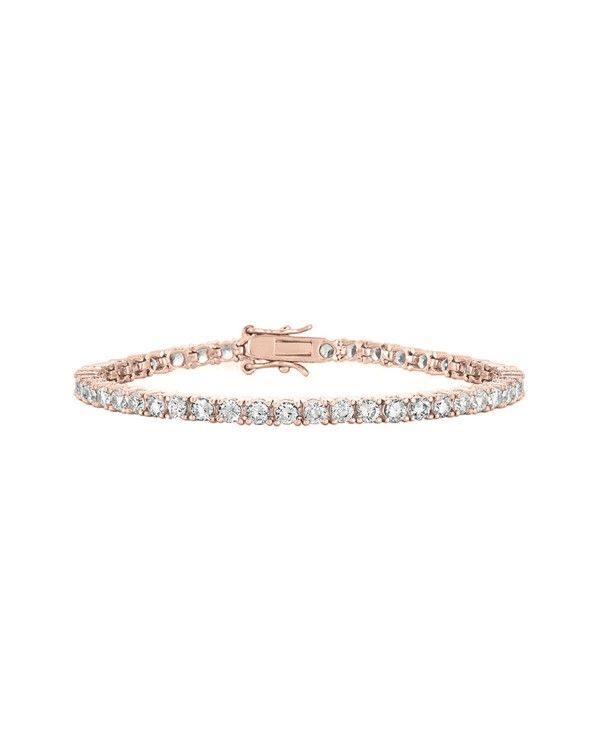 Genevive silver cz on sale bracelet