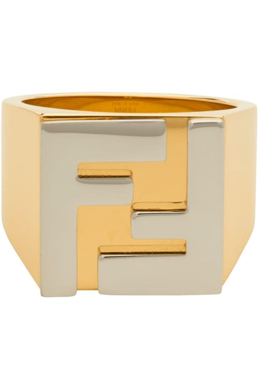 silver forever fendi ring