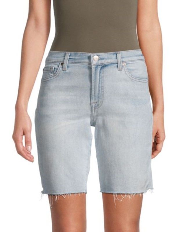 relaxed fit bermuda shorts