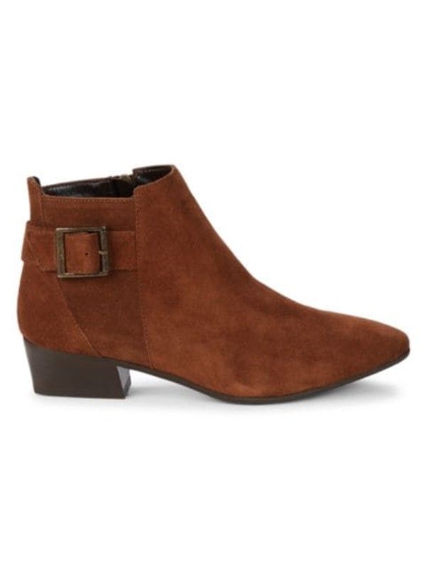 Aquatalia Fernn Weatherproof Suede Booties