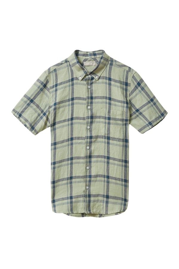 The Linen Short-Sleeve Standard Fit Shirt