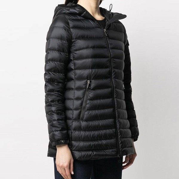 몽클레르(Moncler) | 멘츠 퀼티드 다운 후드 패딩자켓 블랙 | 트렌비