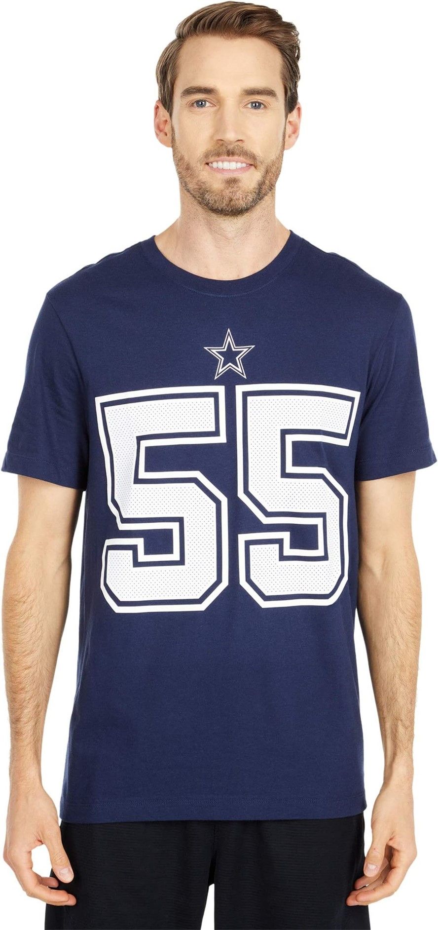 Nike Men's Dallas Cowboys Leighton Vander Esch #55 Navy Game