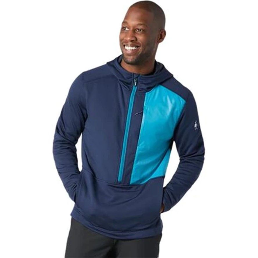 smartwool merino sport fleece hybrid pullover