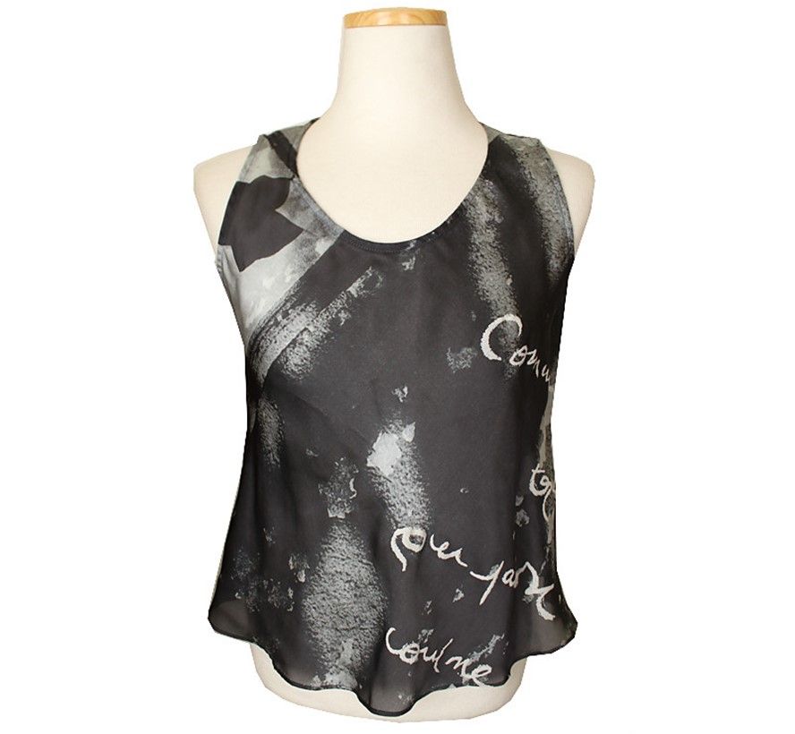 Other Brand YS Yamamoto Multi-Print Sleeveless Top 1