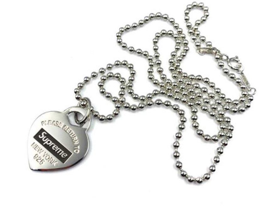 x 하트 태그 펜던트 X 티파니앤코 콜라보 Heart Tag Pendant 목걸이 SUP-FW21-271 6532249050