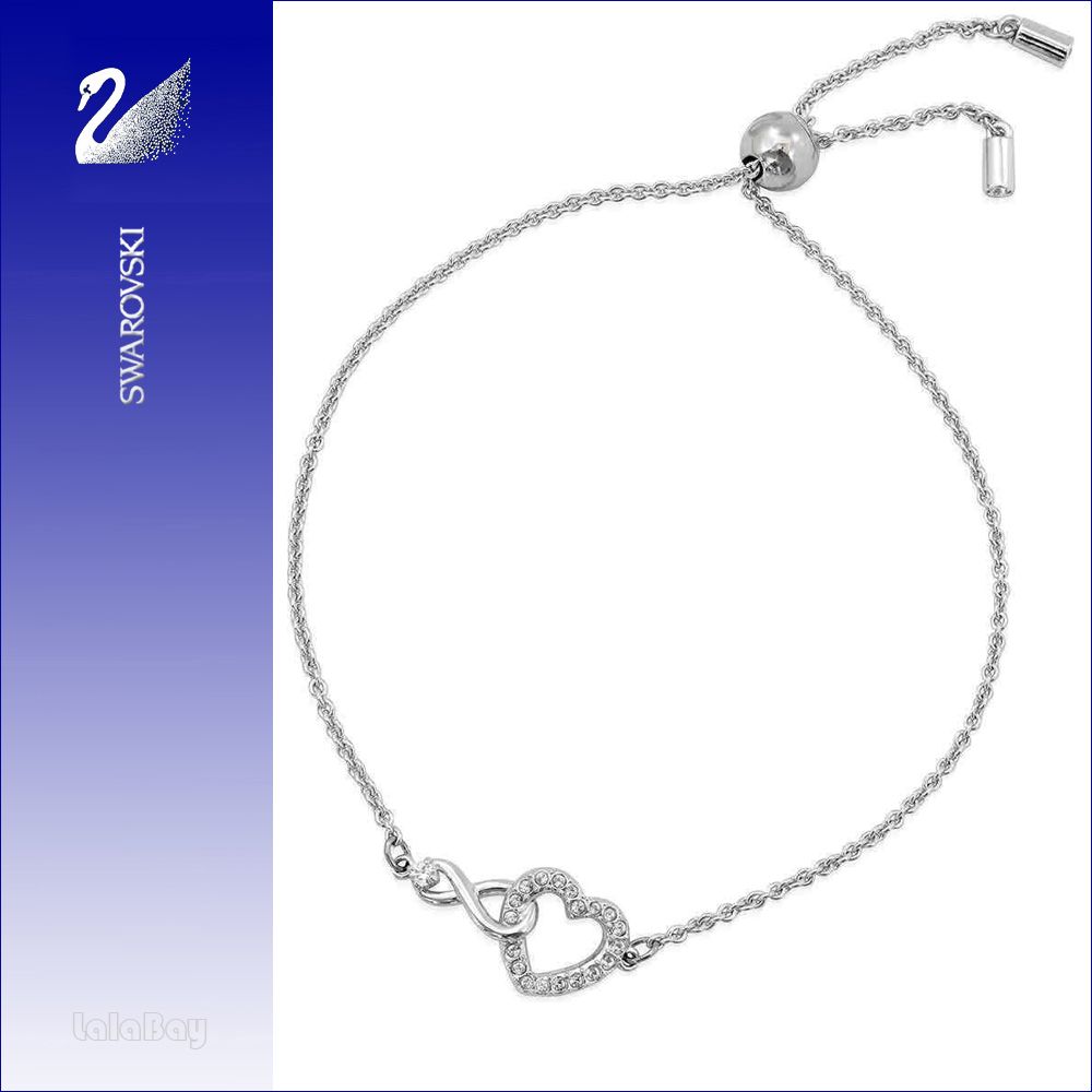 스와로브스키 여성 팔찌 Infinity Heart 인피니티 하트 팔찌 5524421 브레이슬릿