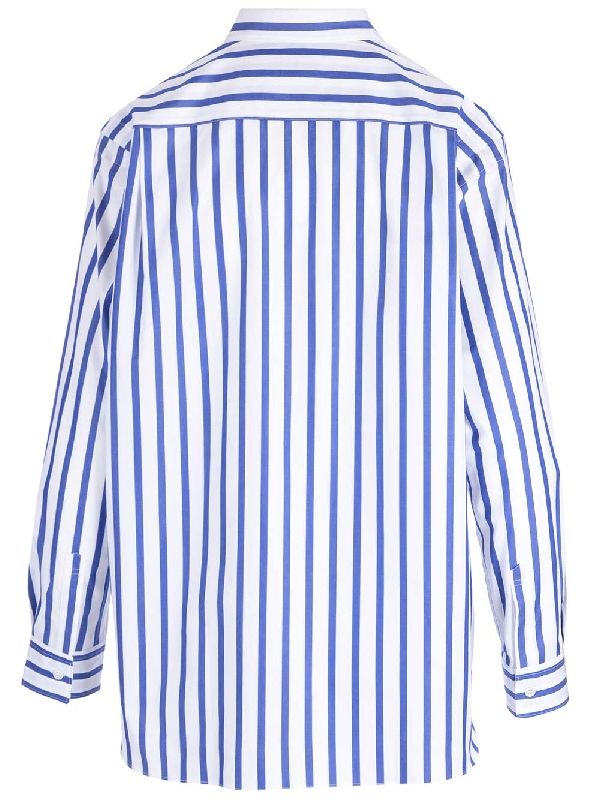 꼼데가르송 스트라이프 포플린 셔츠 FK-B043-S231-STRIPE