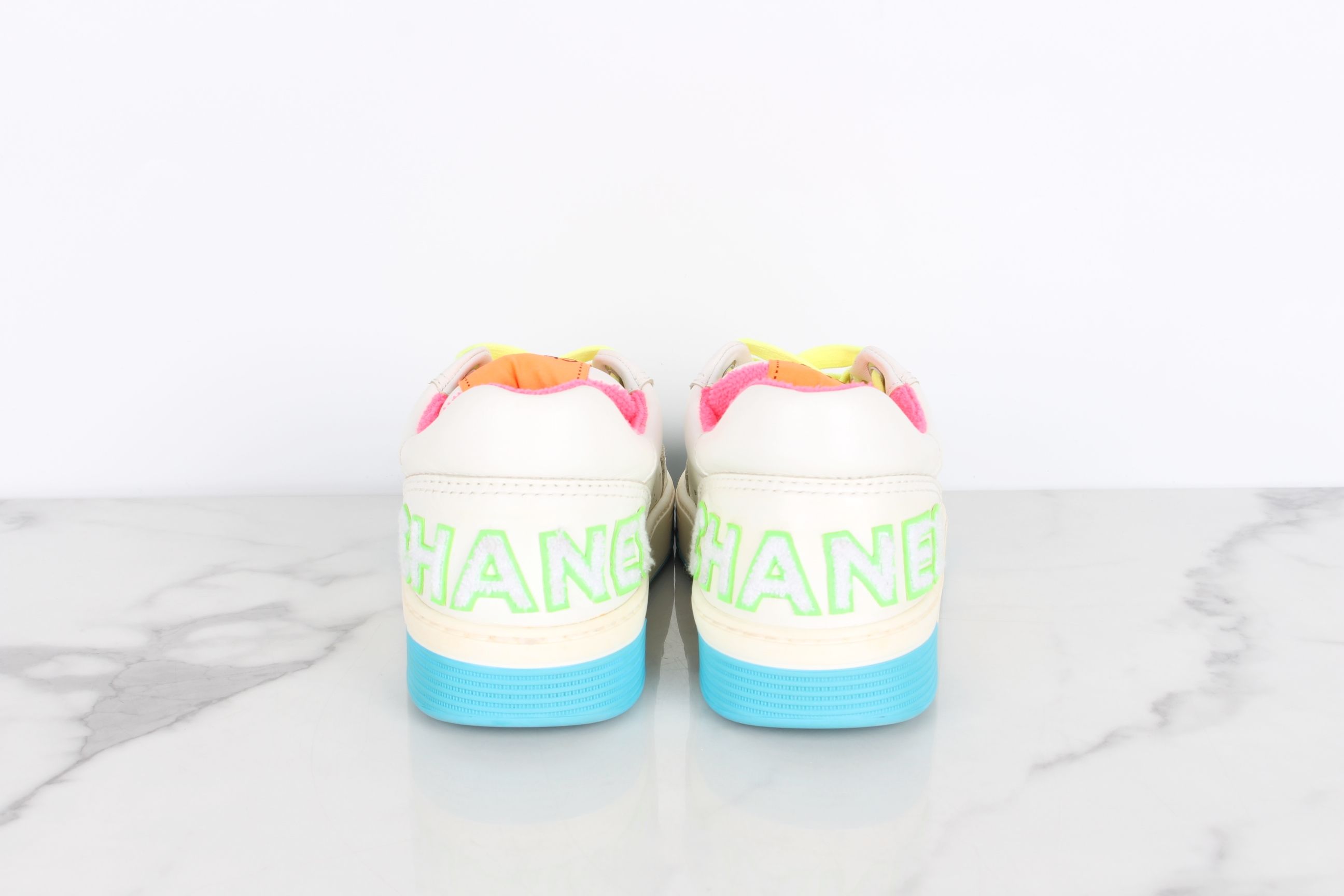 CHANEL Women's Logo Sneakers 37 52022714 | eBay CHANEL Women's Logo Sneakers 37 52022714 | eBay