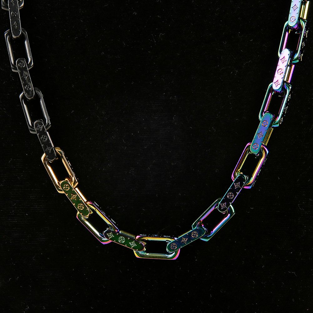 Louis Vuitton MONOGRAM Beads necklace (M00313)