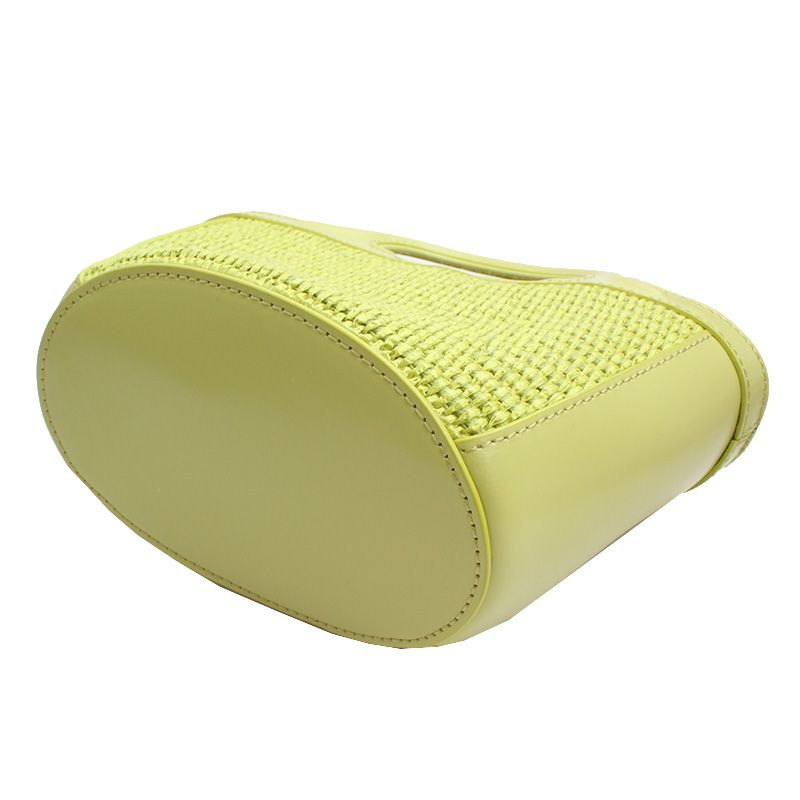 Marni Weaving Lime Mini Fabric Crossbody Bag 01234 55148756