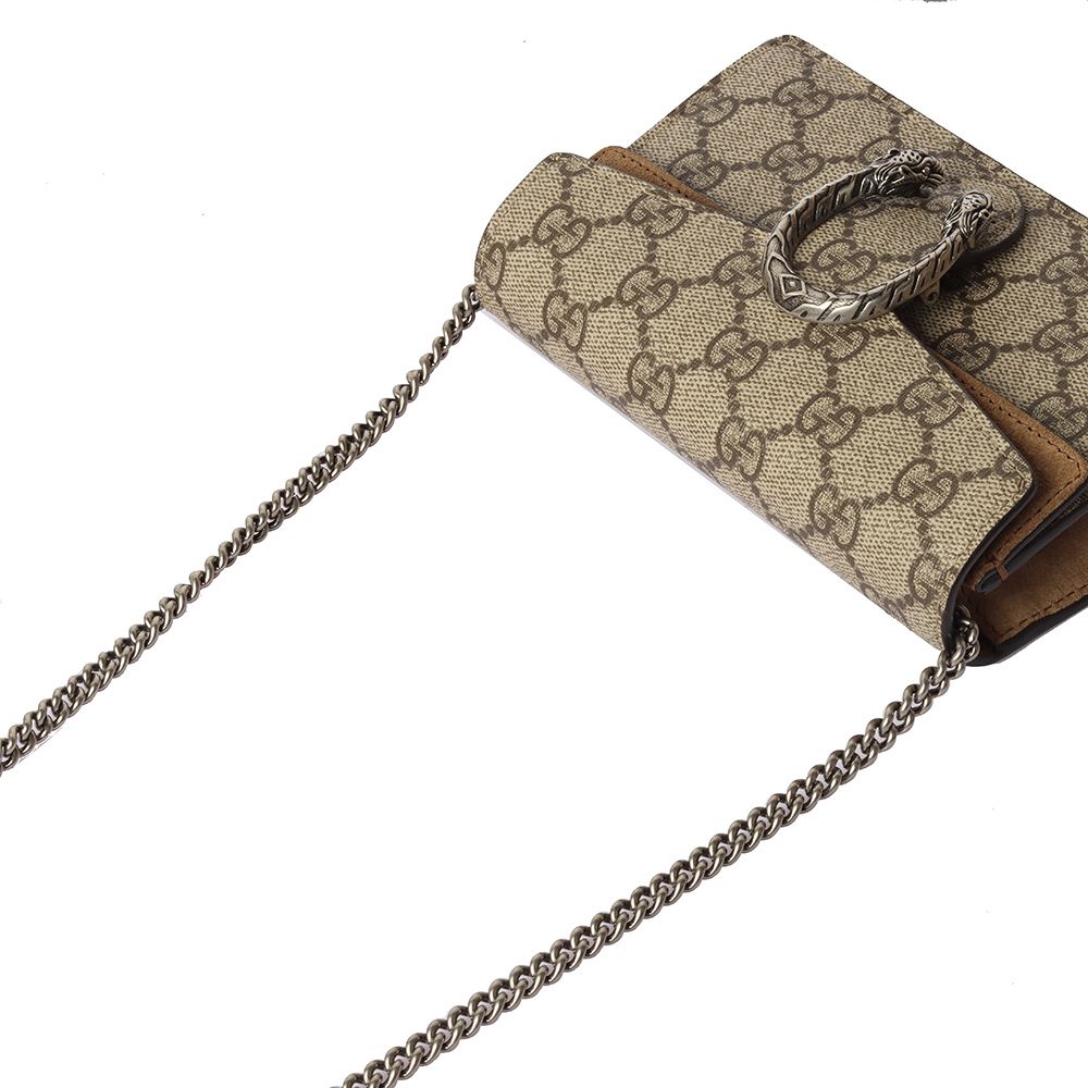 Gucci Super Mini Crossbody Bag with Tiger Head Lock 30782 | eBay