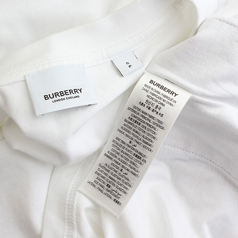Burberry Check Detail Men's T-Shirt 95 57644133 | eBay