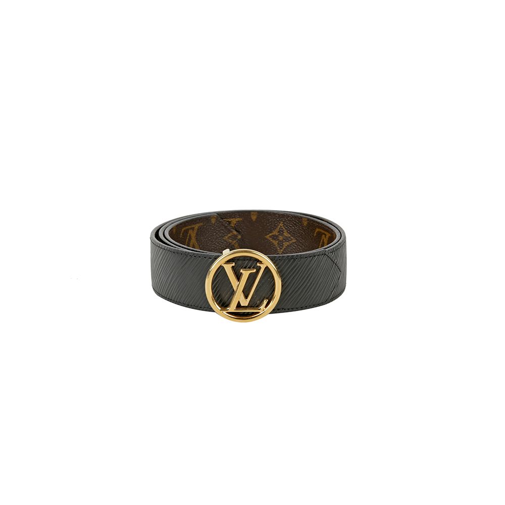 Louis Vuitton Lv Circle 25mm Reversible Belt In Rev Mng Bl