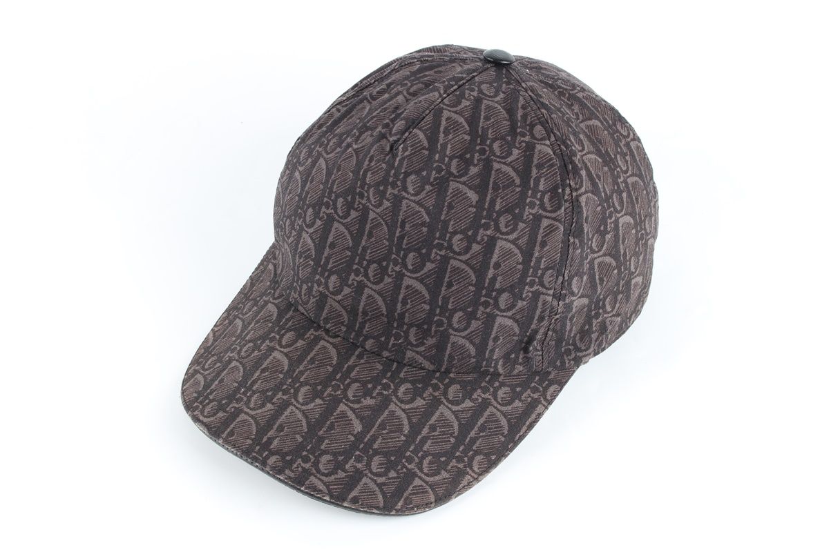 Dior Oblique Cap Black Cotton Jacquard | DIOR
