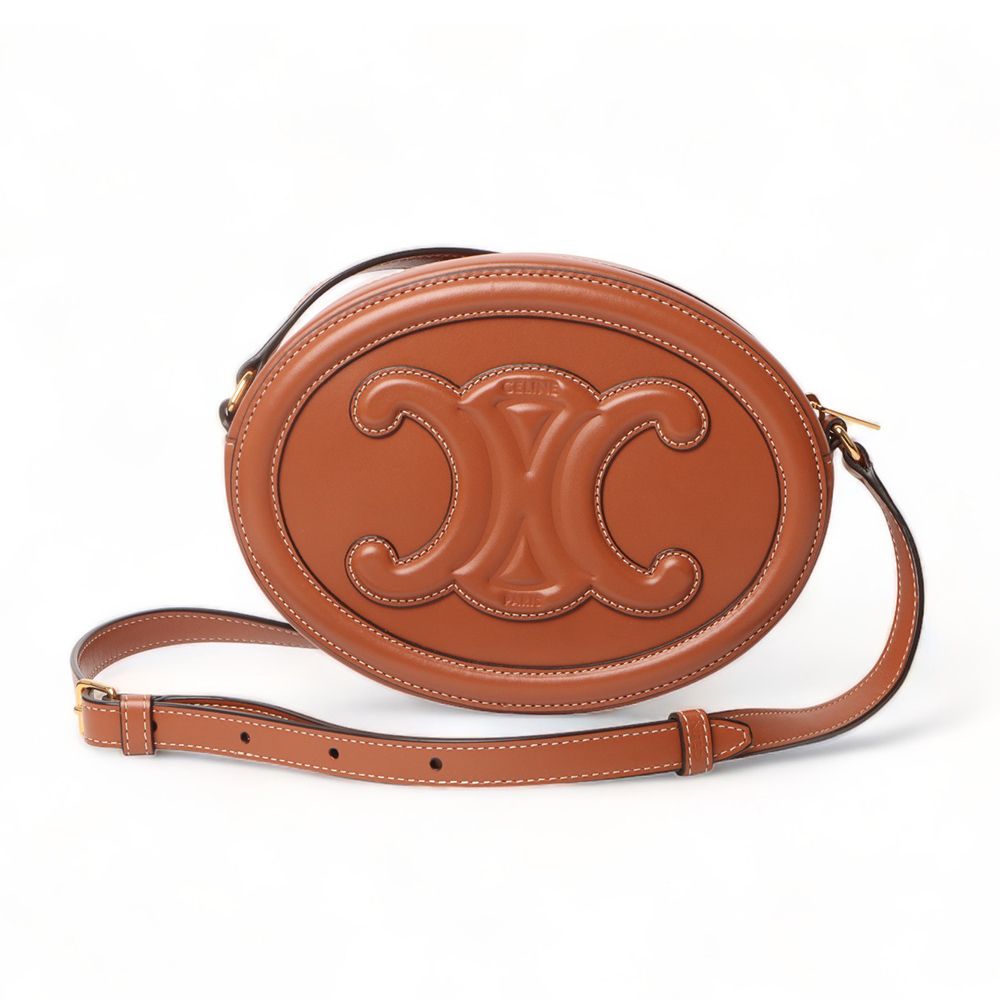 Celine 198603 Triomphe Oval Bag 31199 61120261 | eBay