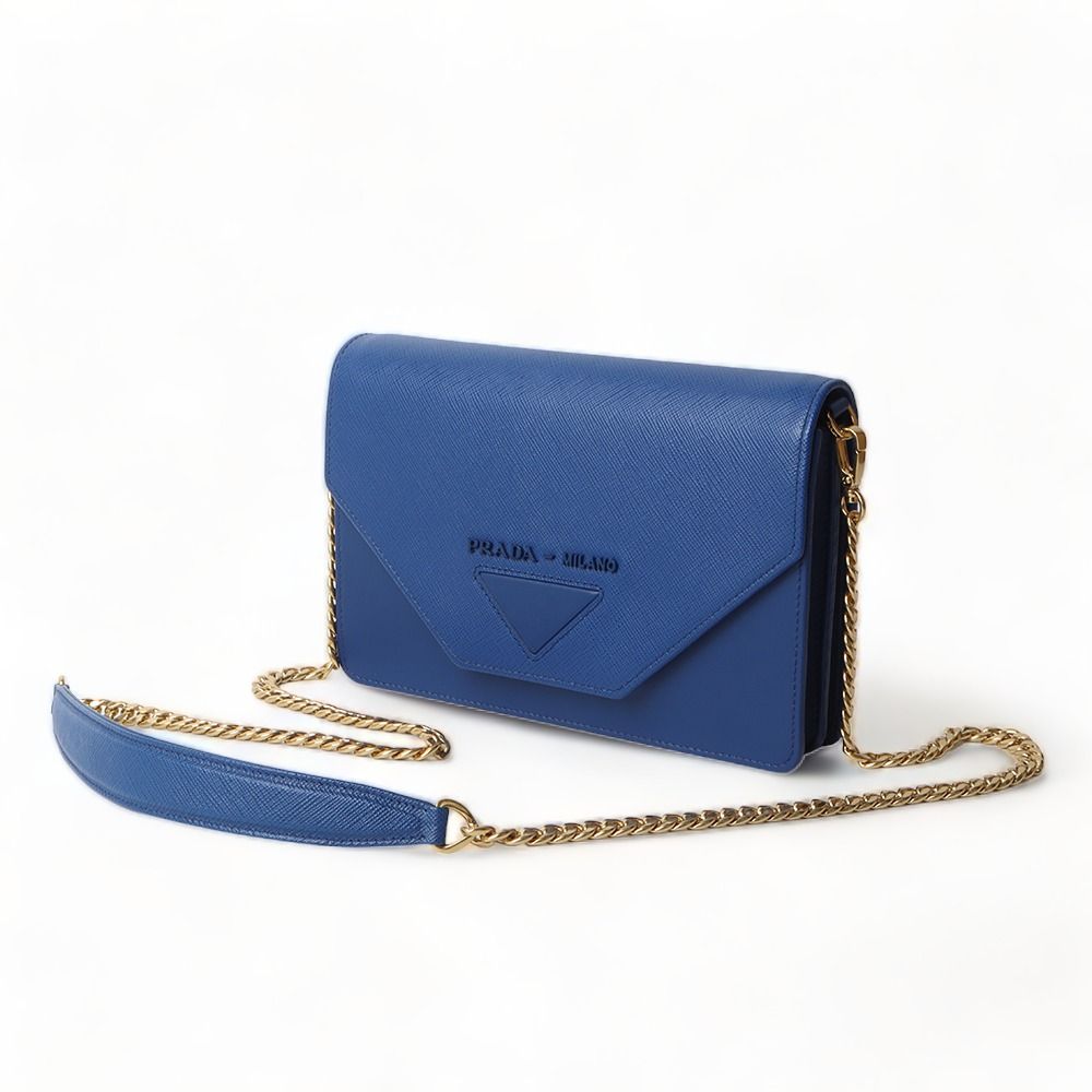 Prada Saffiano City Flap Chain Crossbody/31249 | eBay