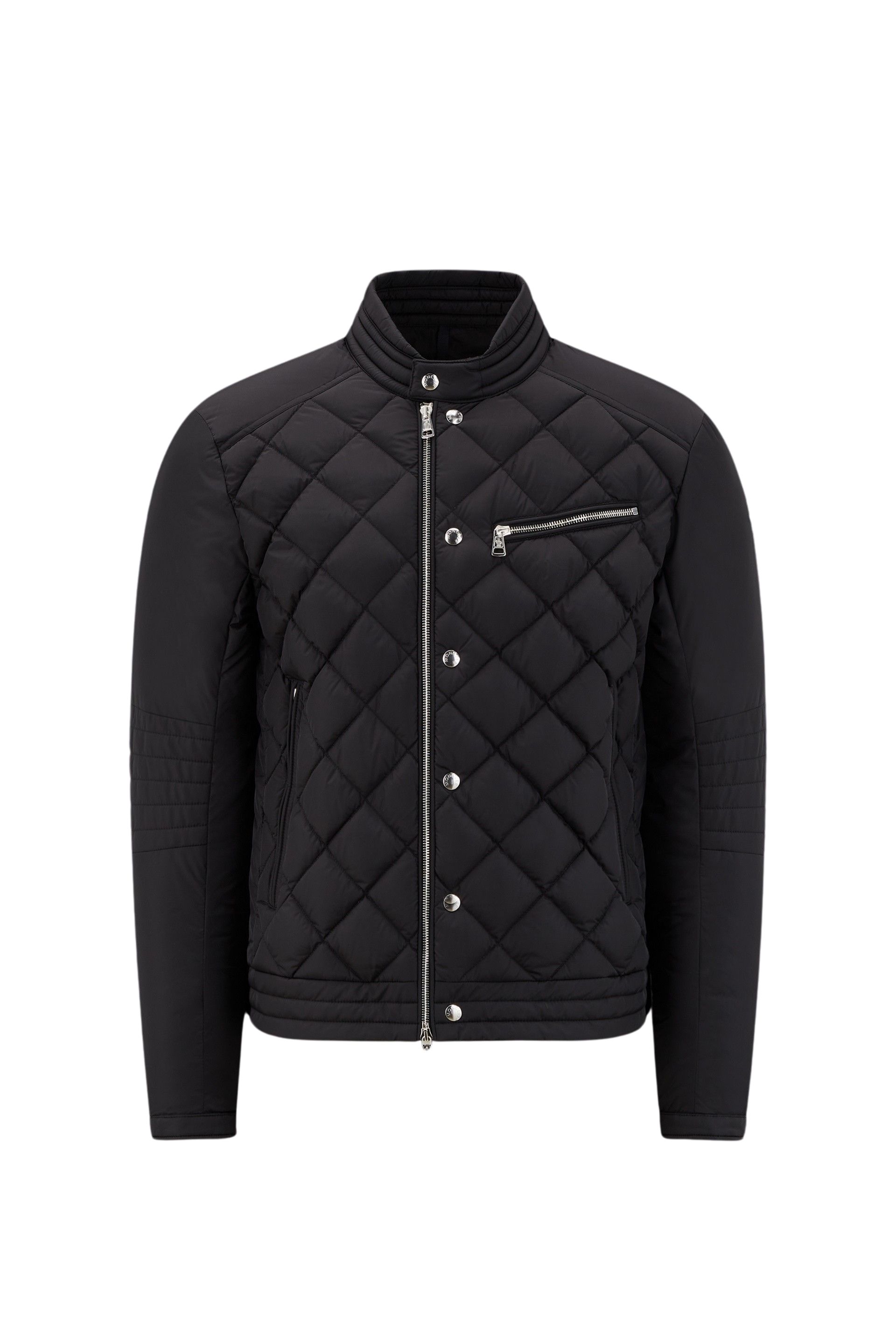 Moncler Refurbished Vulpie Short Down Puffer Jacket Black