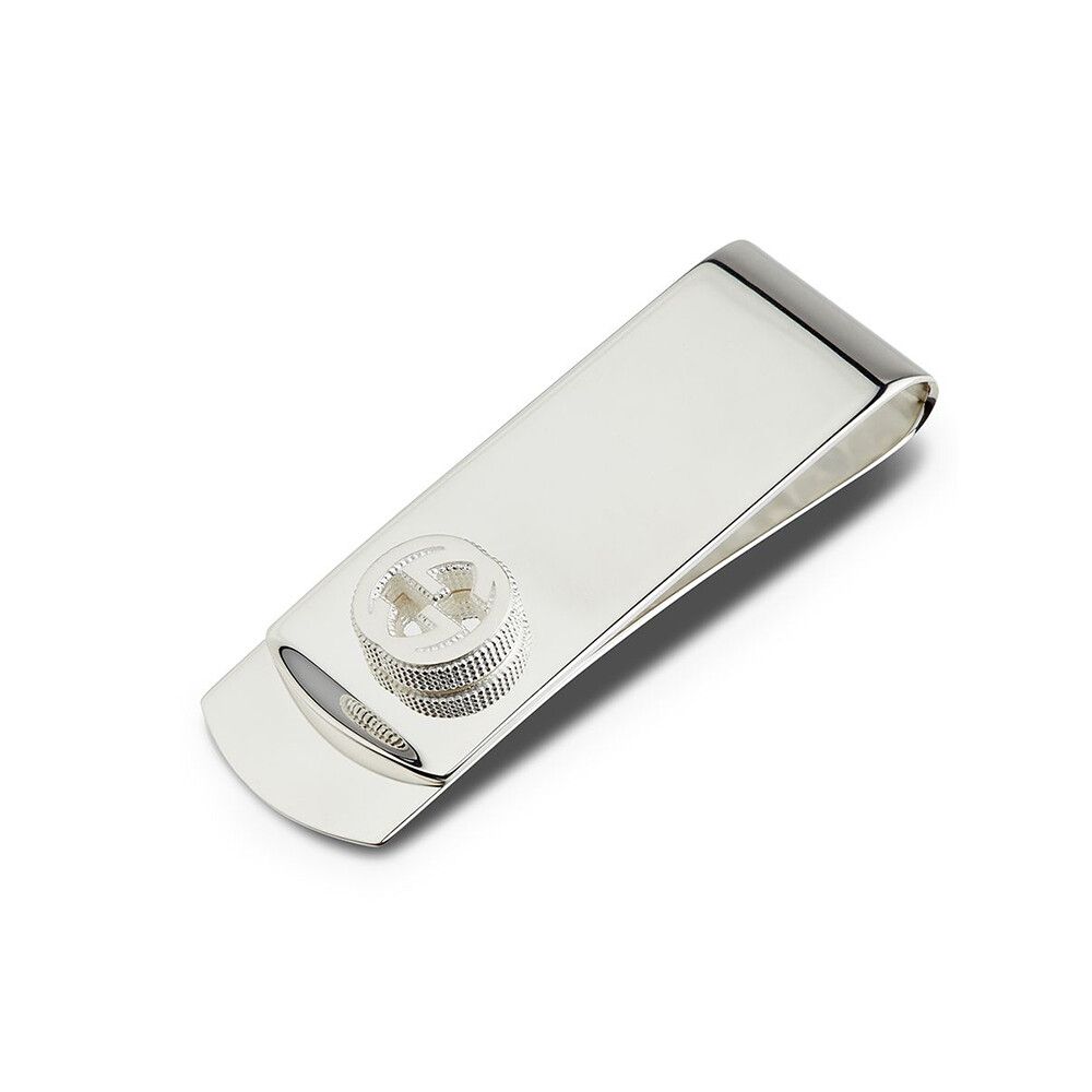 GUCCI 구찌 구찌YBF499062001 (499062) Interlocking G 실버 머니 클립