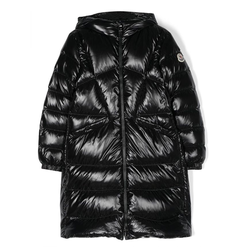 셀렌가 키즈 셀렝가 SELENGA 로고 패치 후드 롱 패딩 자켓 블랙 1C000 21 5963V 999 60759