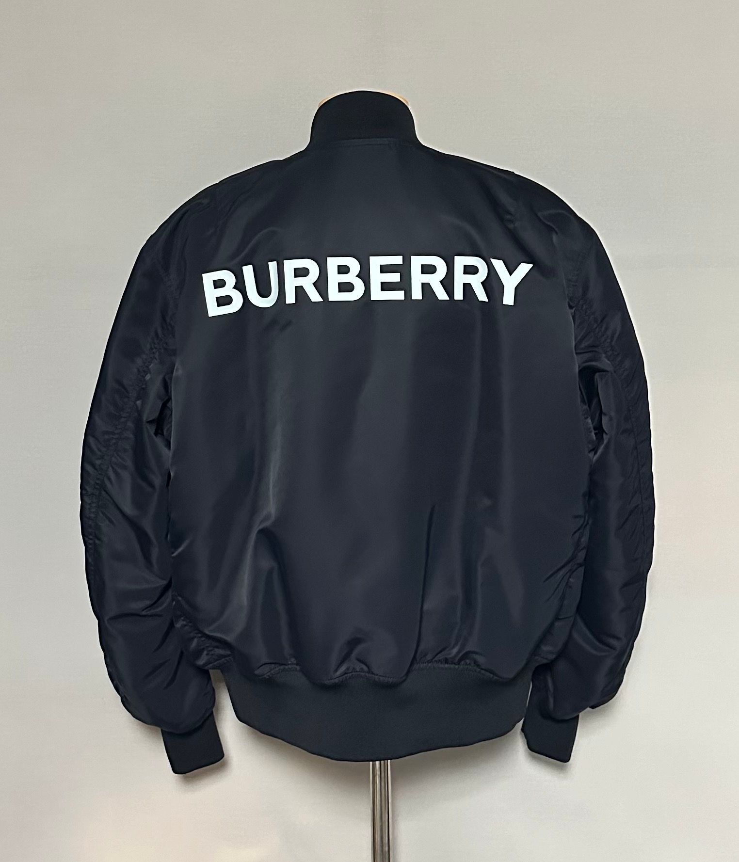 お歳暮ならオンライン Burberry eBay | 64245966 100 Jacket Bomber Nylon Print Logo ジャケット・アウター