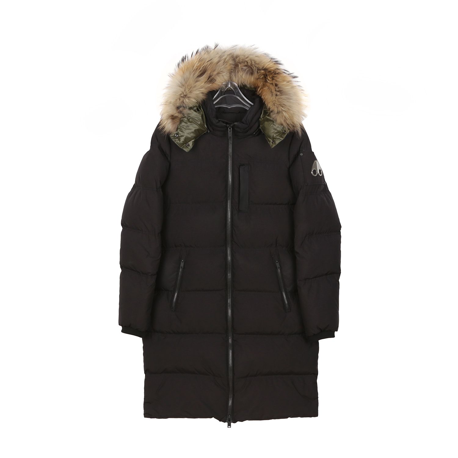 중고 MK8766LQPK M사이즈 블랙 도나코나 다운 자켓