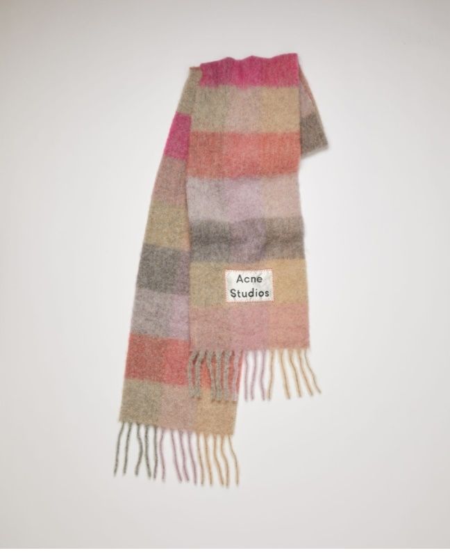 Acne studios 아크네스튜디오 밸리 체크 머플러 아크네스튜디오스카프