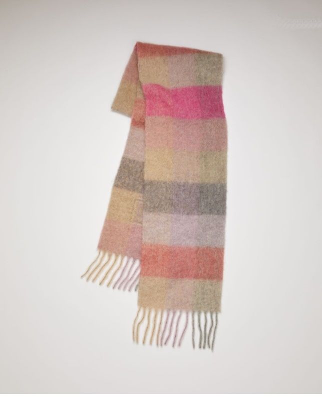 Acne studios 아크네스튜디오 밸리 체크 머플러 아크네스튜디오스카프
