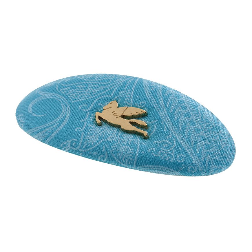 Etro Blue Paisley Hair Clip with Pegasus Design Etro Headbands and Hair Accessories for Women | Online Sale  main image 2