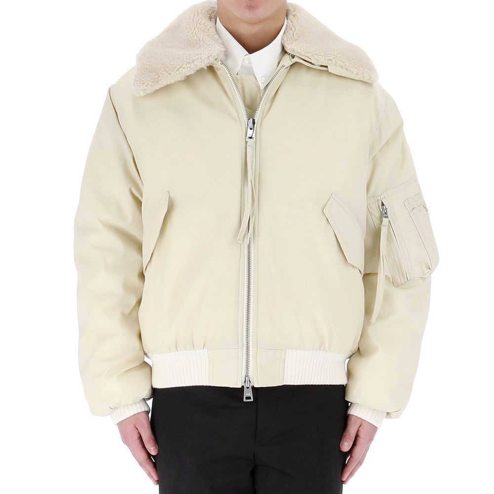 【関税&送料込】Ami Jacket AMI Oversized Fit Bomber Jacket UJK026 PA0007 185 67104774