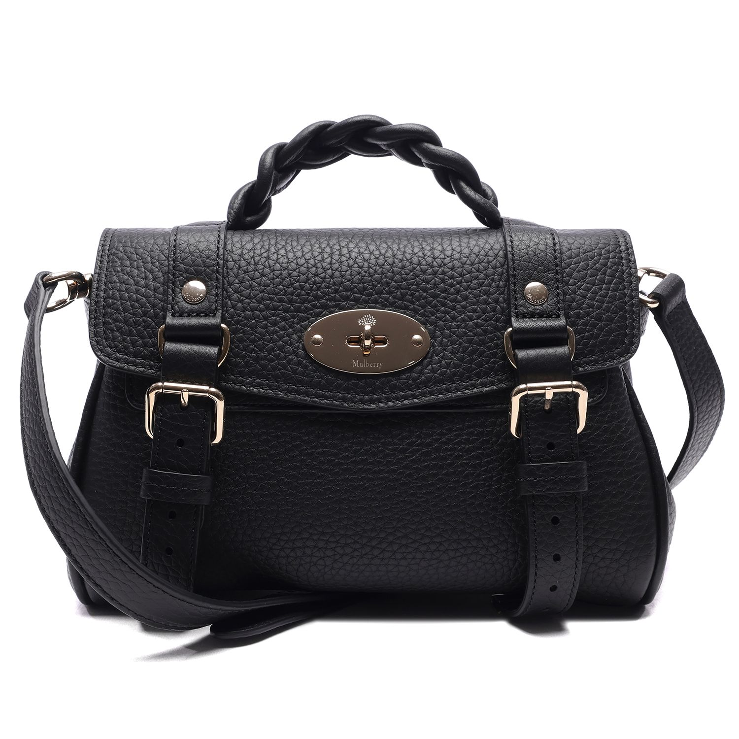 Womens Mulberry brown Mini Leather Bayswater Bag