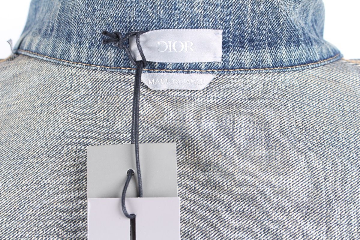Dior X Kim Jones Kerouac Denim Jacket 56 70266270 | eBay