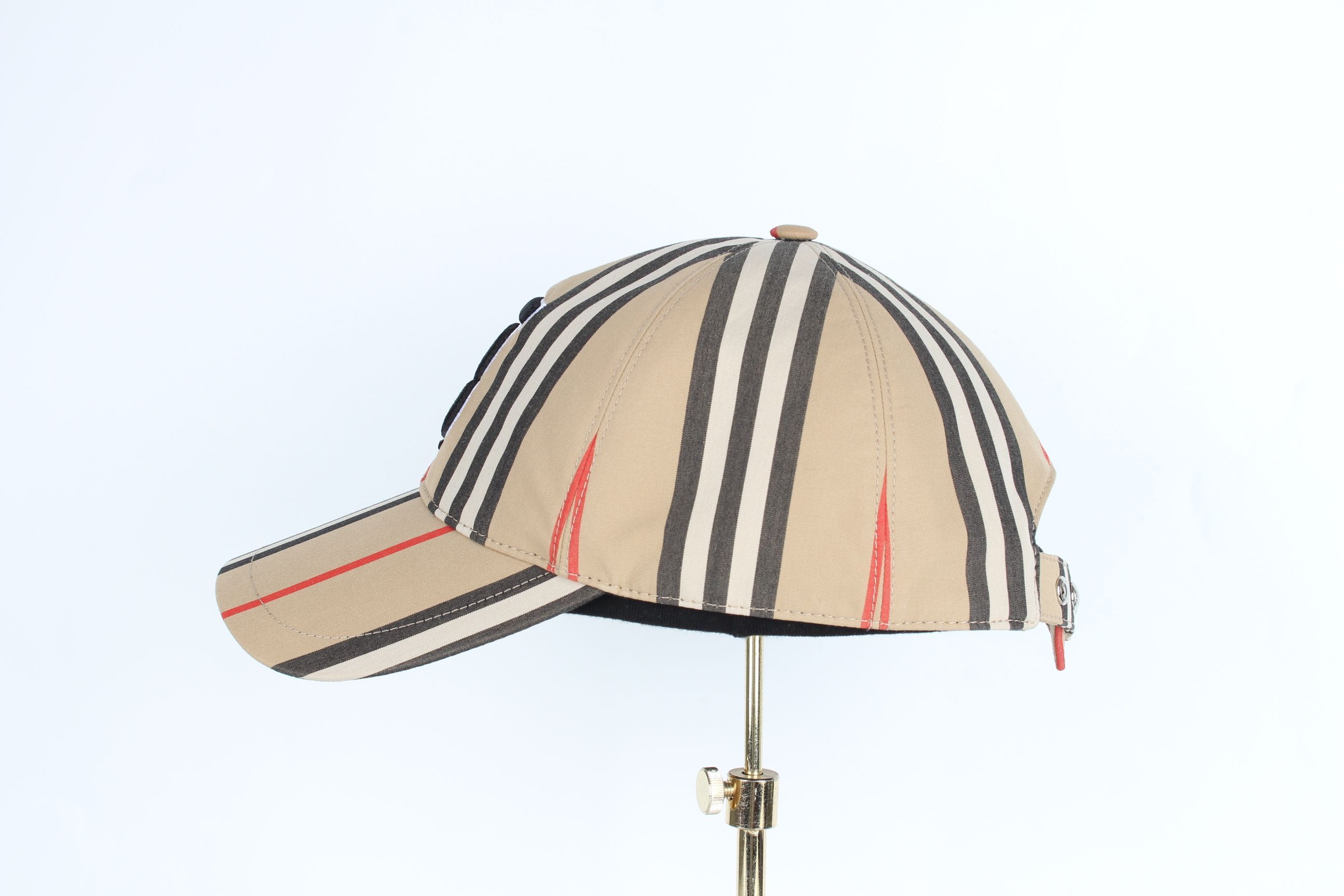 Burberry TB Stripe Monogram Baseball Cap 71167088 | eBay