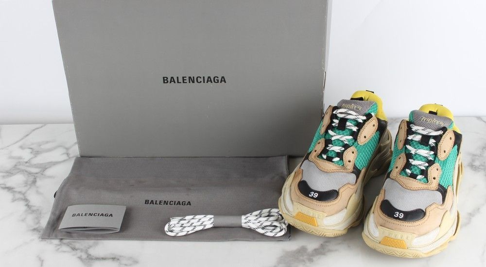 Balenciaga White Pink Grey Mesh Rubber Womens X-Pander Heel