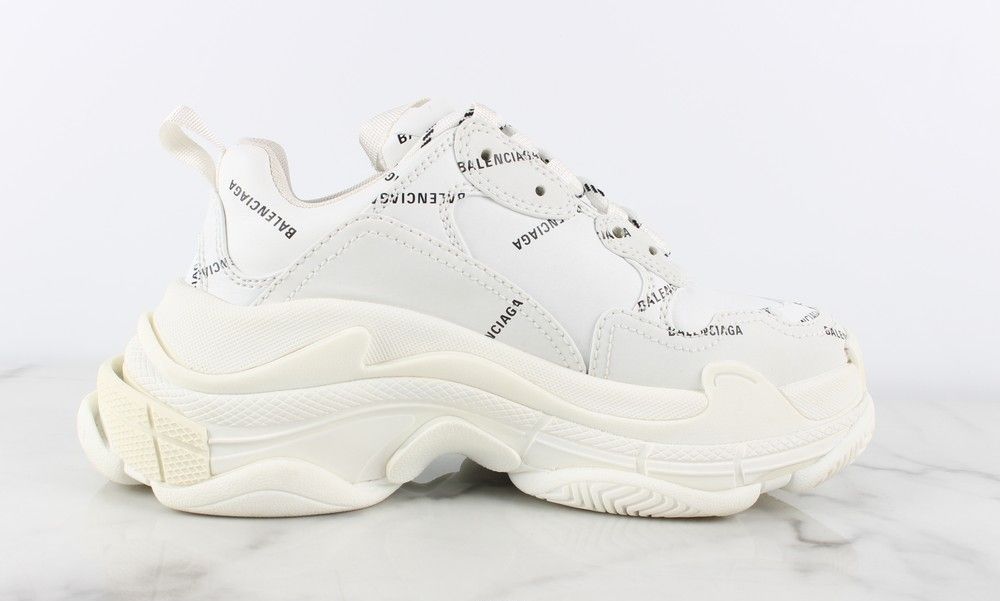 Balenciaga Triple S Multi Logo White 36 71621006 | eBay Balenciaga Triple S Multi Logo White 36 71621006 | eBay